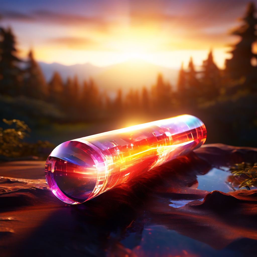 디지털 파이프라인을 통해 이미지가 최적화되어 핵심 가치만 남는 과정을 보여주는 이미지.