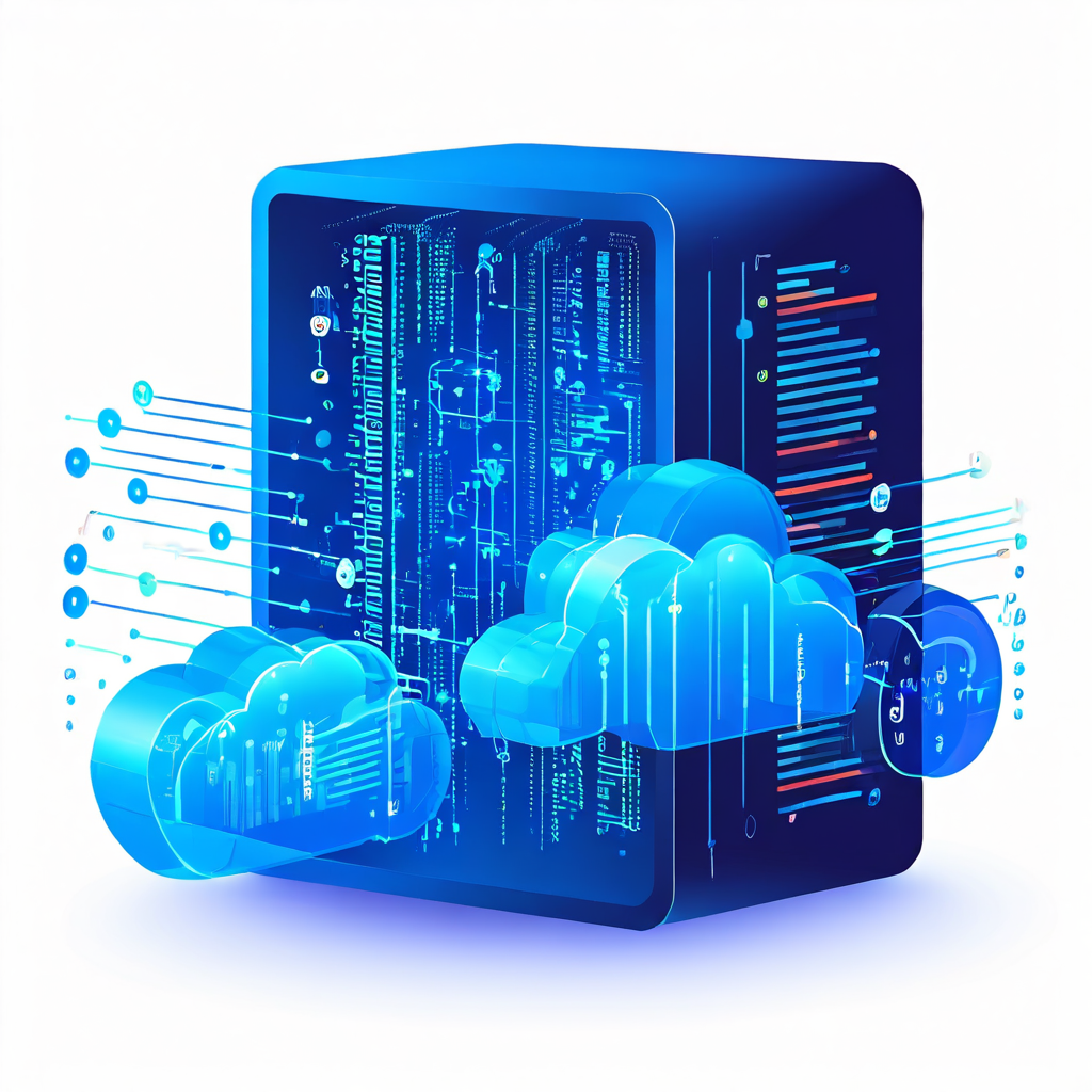 물리 서버 없이 클라우드에서 코드가 실행되는 서버리스 컴퓨팅의 핵심 원리를 설명하는 이미지.