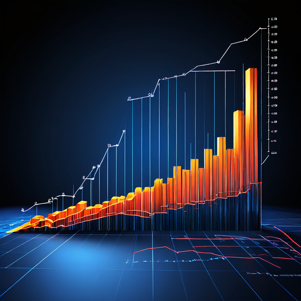 운영 유연성 저하가 총수익(GGR) 감소로 이어지는 인과관계를 분석한 데이터 시각화 이미지. 경직된 톱니바퀴가 수익 하락을 나타내는 우하향 금융 그래프로 연결되어 비즈니스 유연성의 중요성을 설명하는 그림.