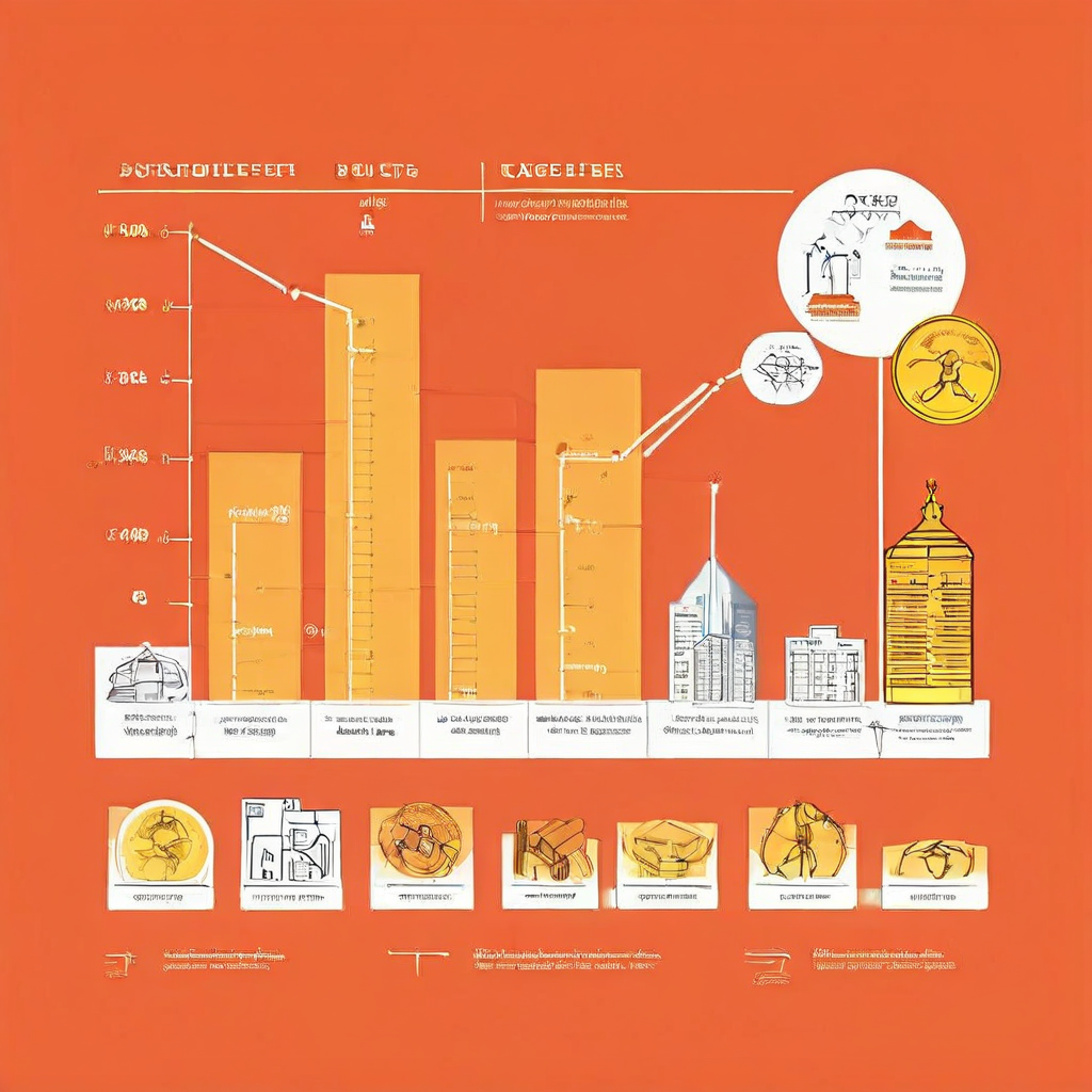초기 투자 비용을 항목별로 나누어 비교한 상세한 차트로, 각 항목의 금액과 주요 차이점이 금전 아이콘과 함께 강조되어 표시되어 있습니다.