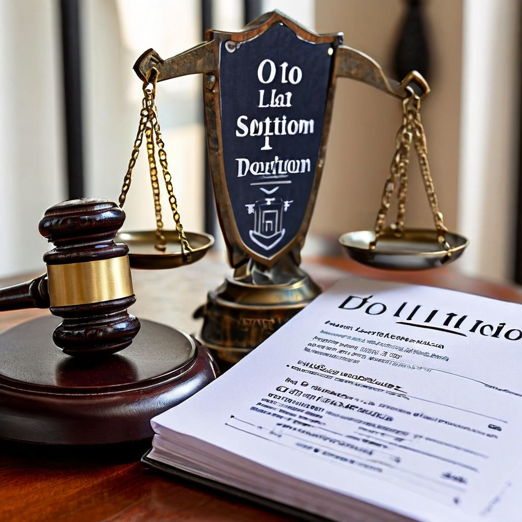 토토 솔루션 운영의 데이터 보호 정책을 상징하는 법률 문서가 정의와 안전을 의미하는 저울과 방패 위에 각인된 이미지입니다.