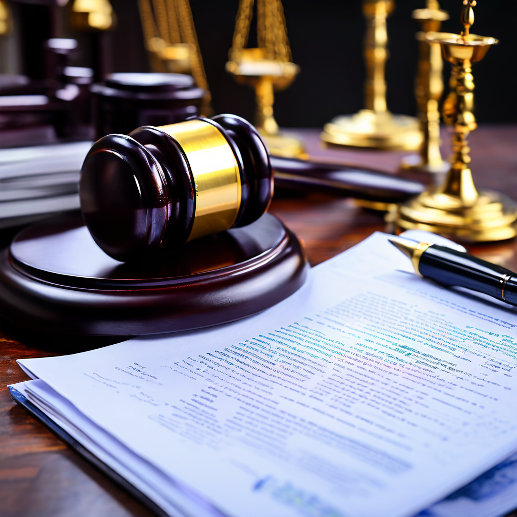 본사와 협력사 간 이익 정산 관련 금융 분쟁을 법률적 관점에서 분석한 계약서 및 법률 문서를 상세히 검토하는 모습을 보여주는 이미지입니다.