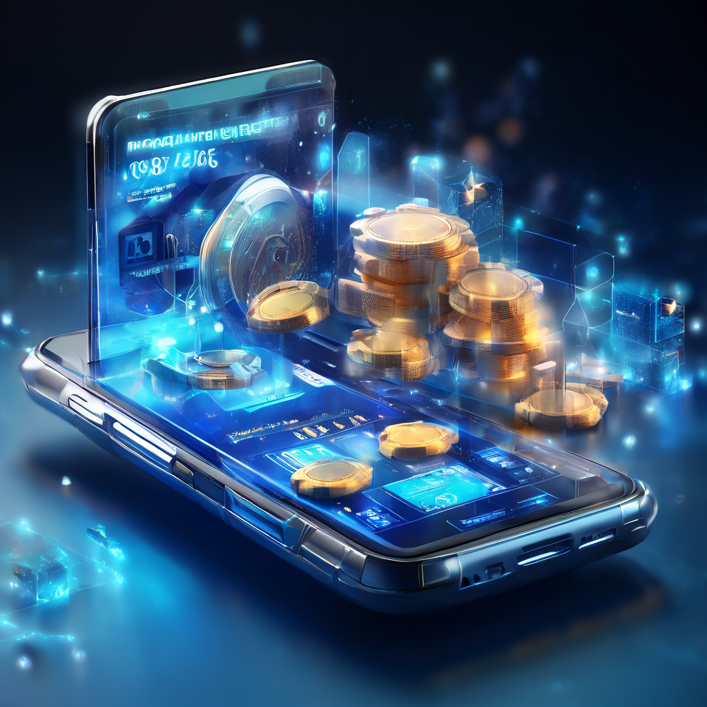 Futuristic digital interface showing layered data paths and wallet status indicators for a secure online casino search workflow.