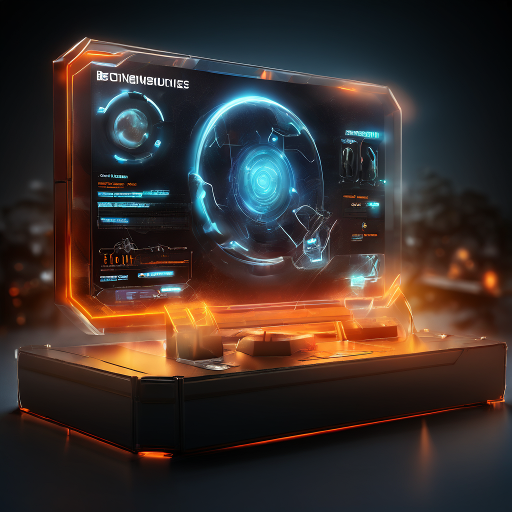 Futuristic digital alert dashboard interface with glowing data paths and secure network flow layers
