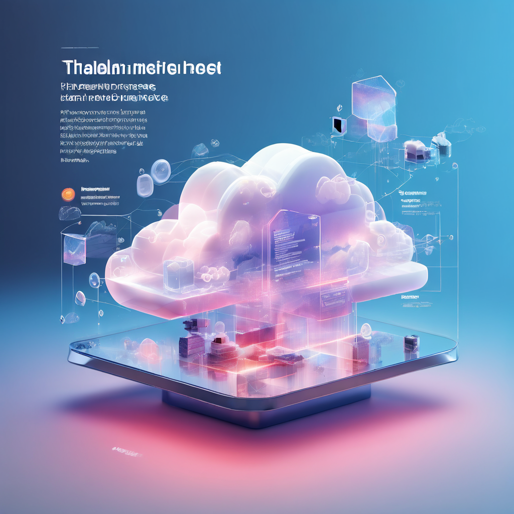 Abstract digital service platform with mismatched content layers, highlighting label and data alignment issues in a premium...